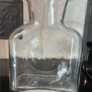 Blenko Clear Art Glass Carafe